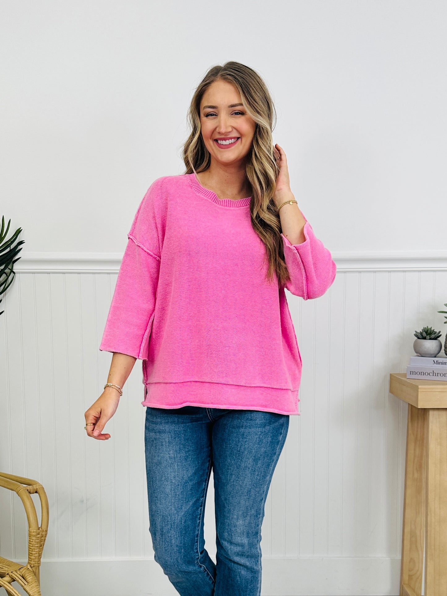 The Unrushed Moment Sweater In Multiple Colors