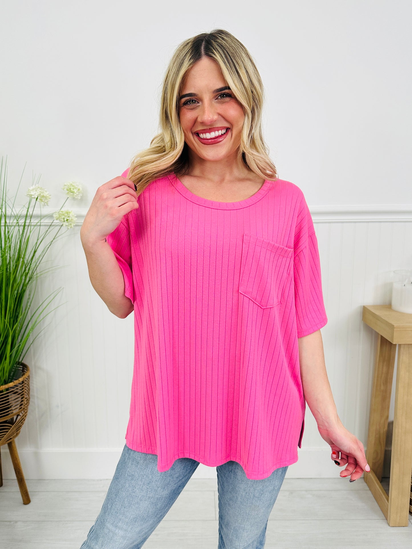 Pocket Full of Happy Top In Multiple Colors