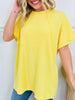 Pop of Color Top in Multiple Colors