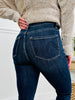 Feeling Fall Cropped Straight Tummy Control Jeans