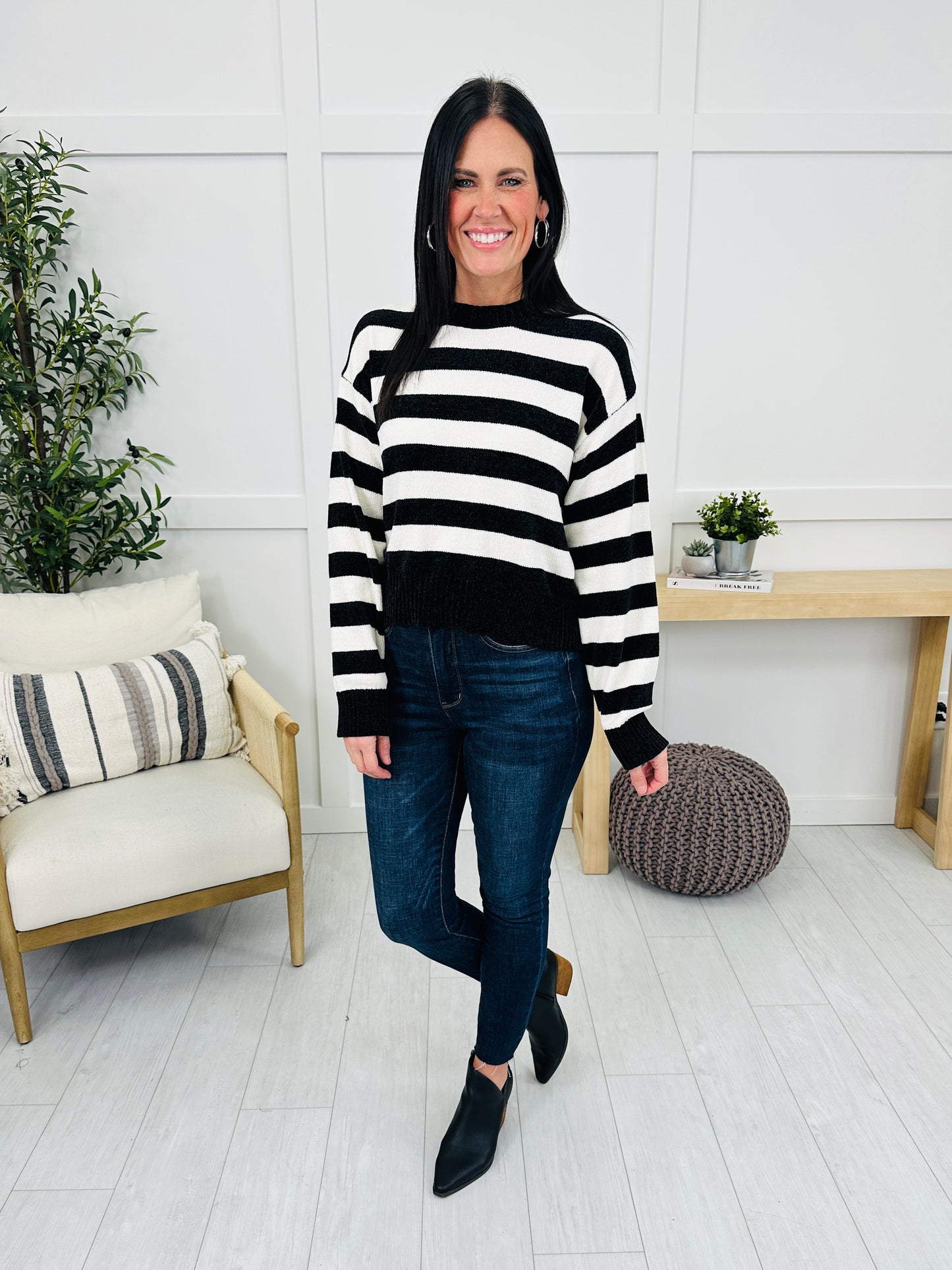 The Stripe Crush Sweater- Multiple Colors!