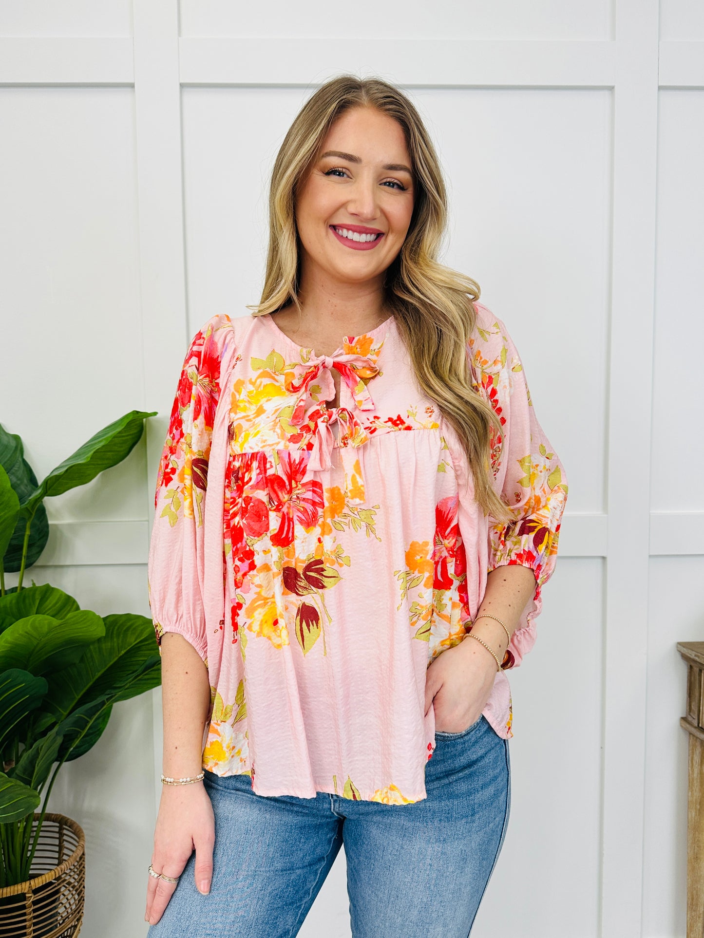Flowery Escape Top