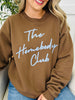 The Homebody Club Graphic Crewneck Sweatshirt in Multiple Colors