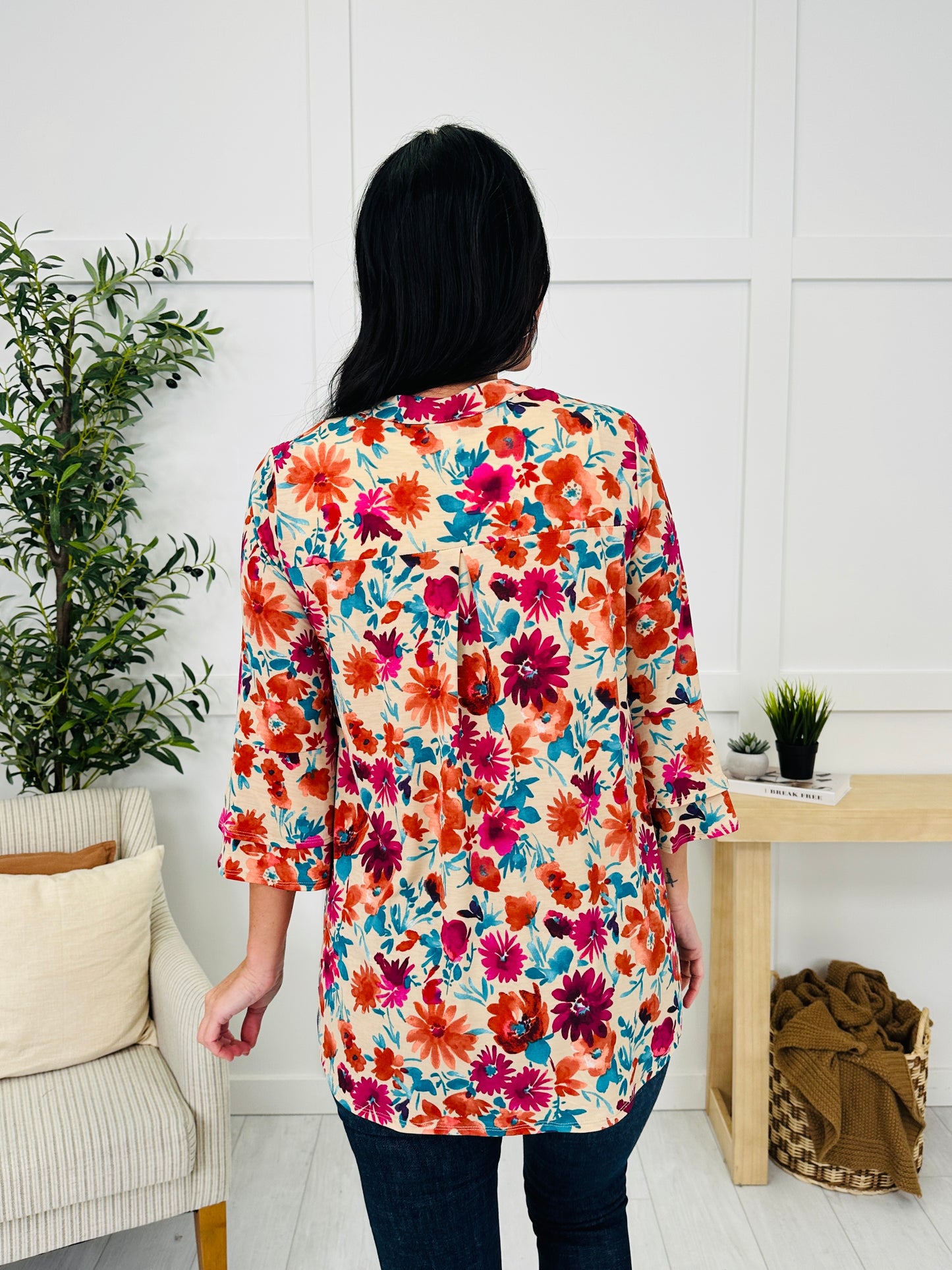 Midnight Marigold Top