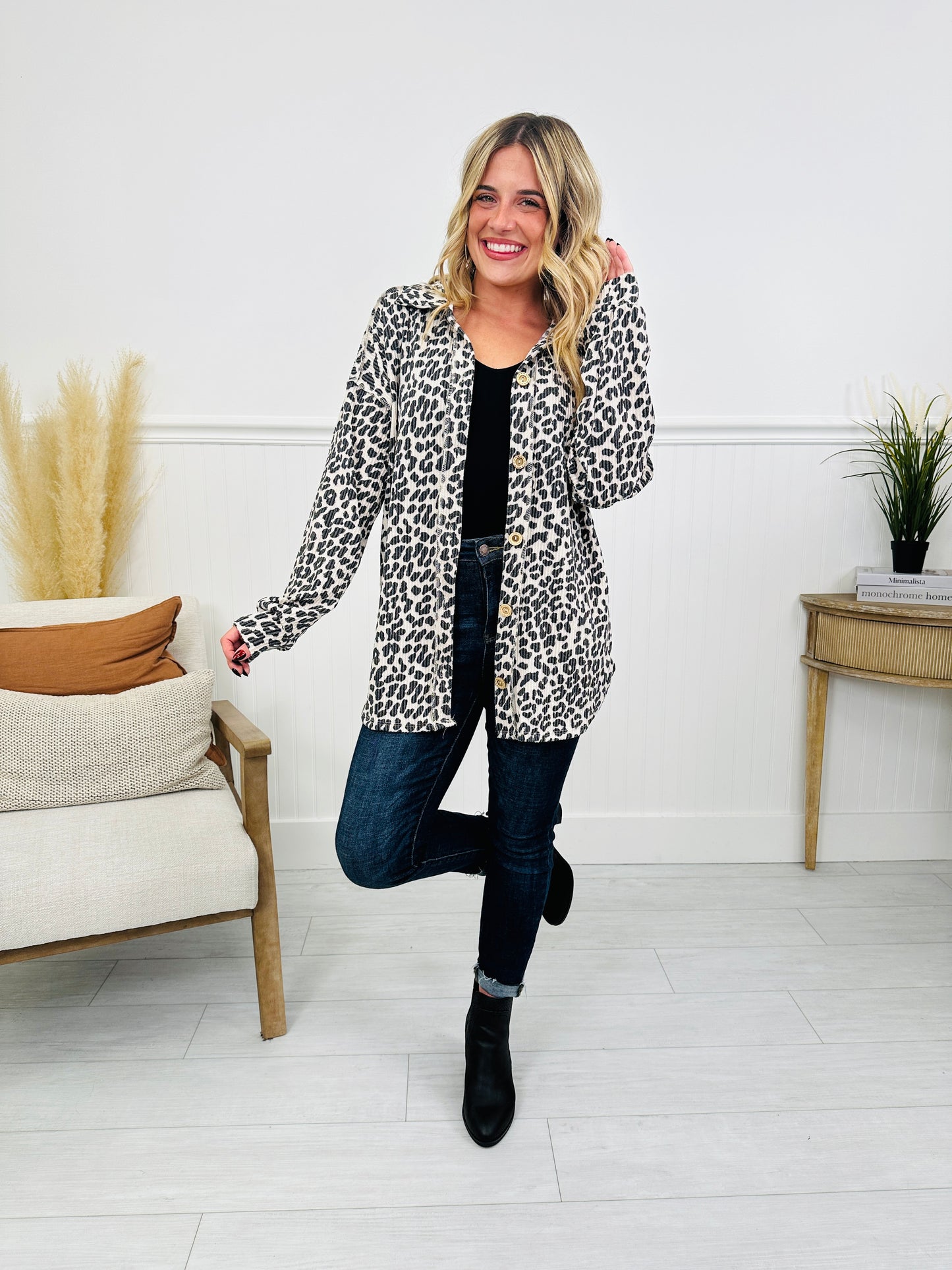 Wild At Heart Shacket- Multiple Colors!