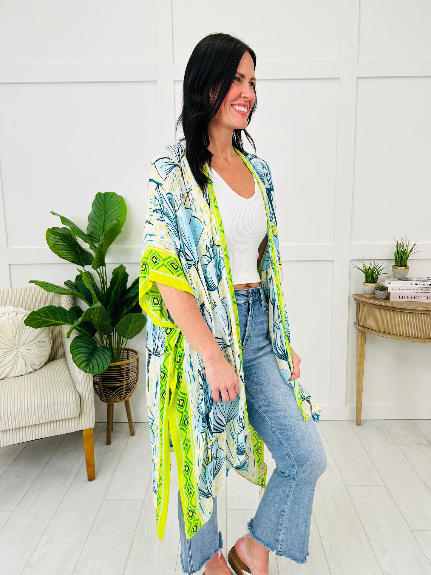 Fresh Picked Petals Kimono