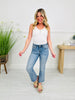 Kick Back And Relax Kick Flare Cropped Jeans
