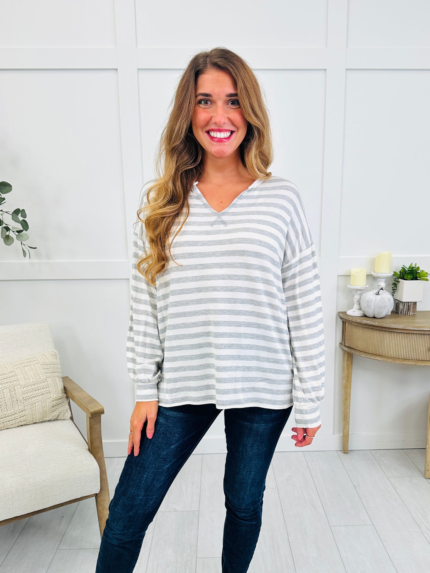 Easy Breezy Stripe Top