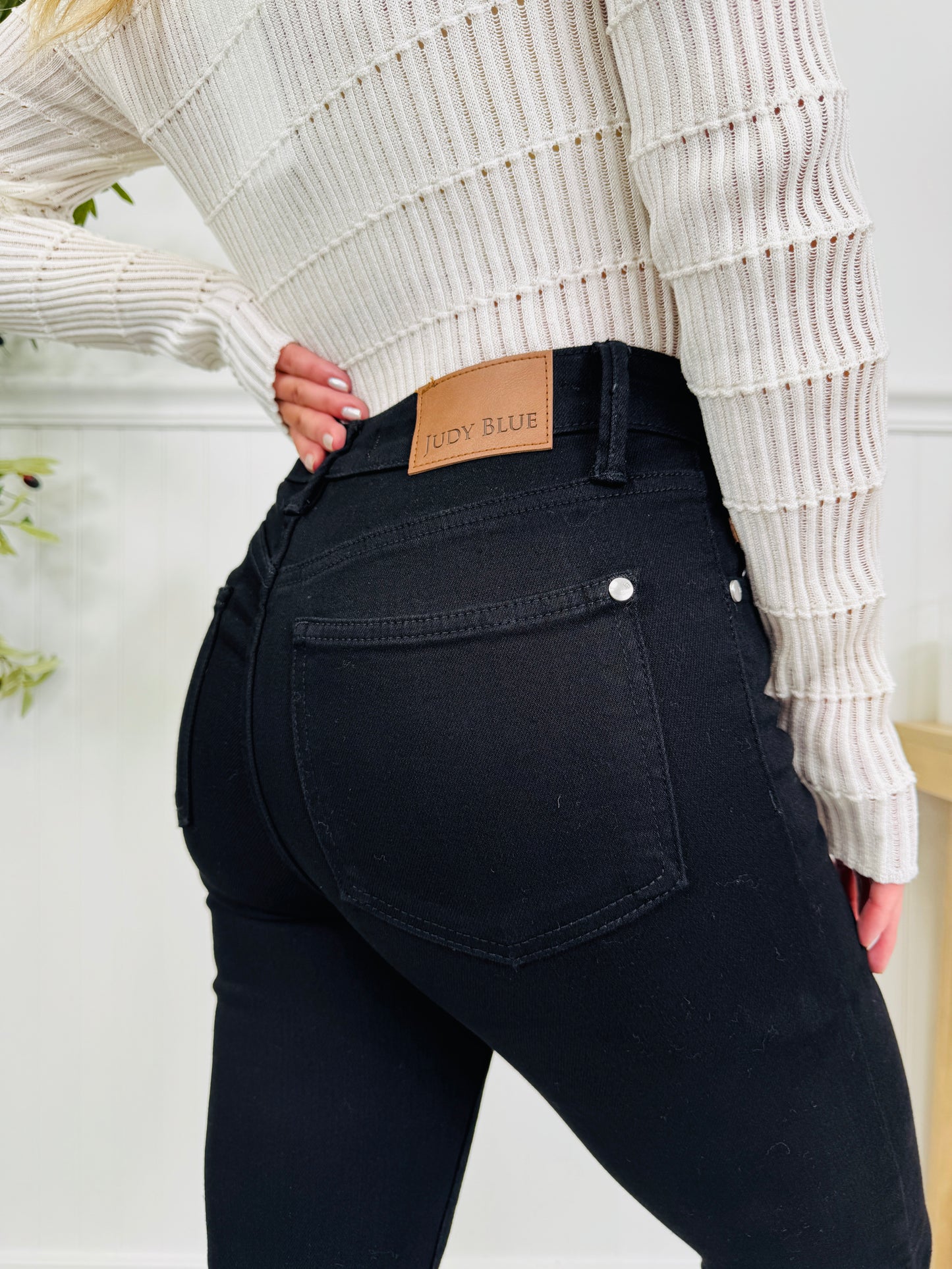 Judy Blue Lace Luxe Flare Jeans In Multiple Inseams