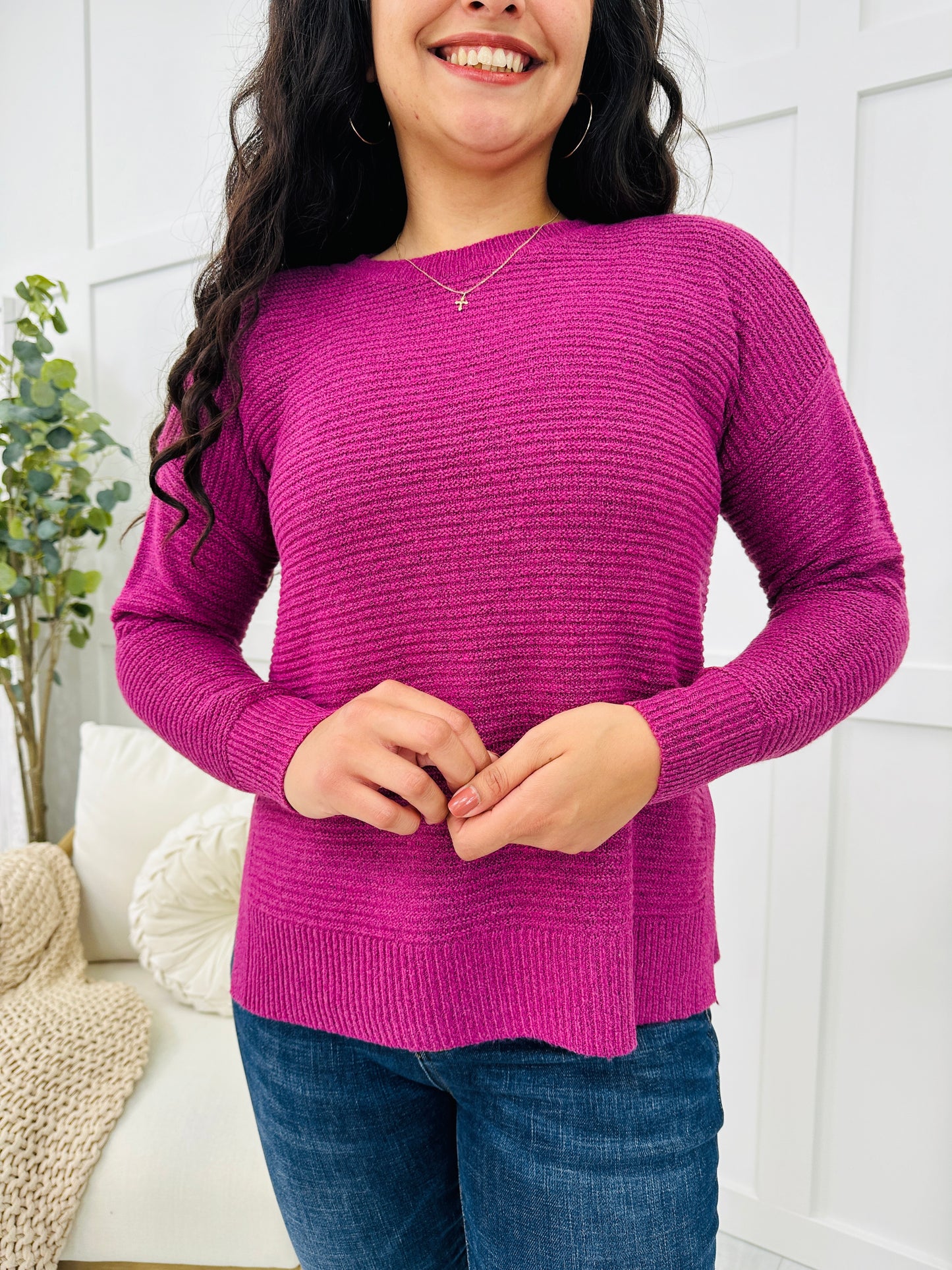 Easy Going Vibe Sweater- Multiple Colors!