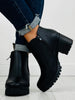 Coffee Run Bootie In Black