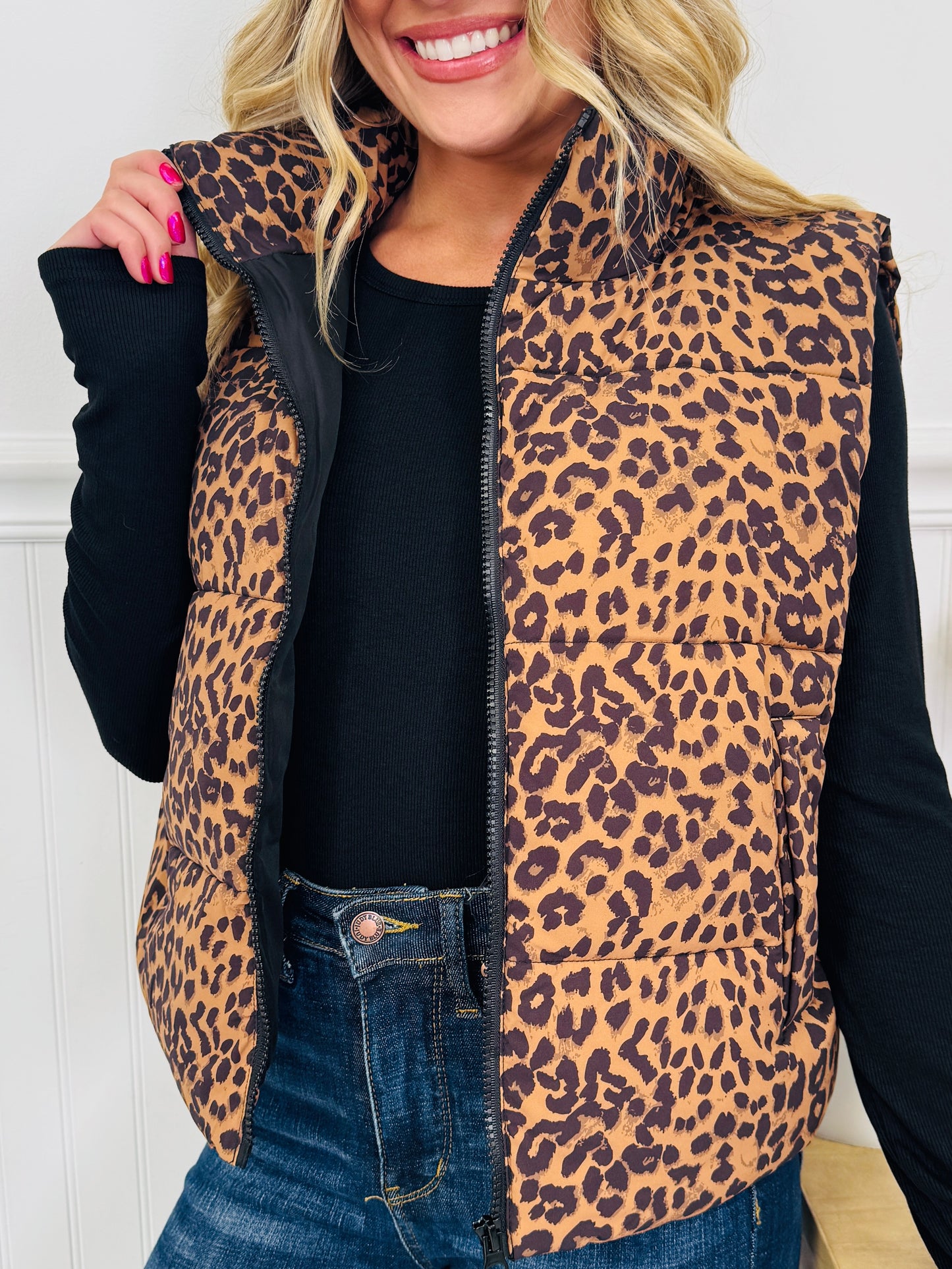 Spotted In Style Puffer Vest