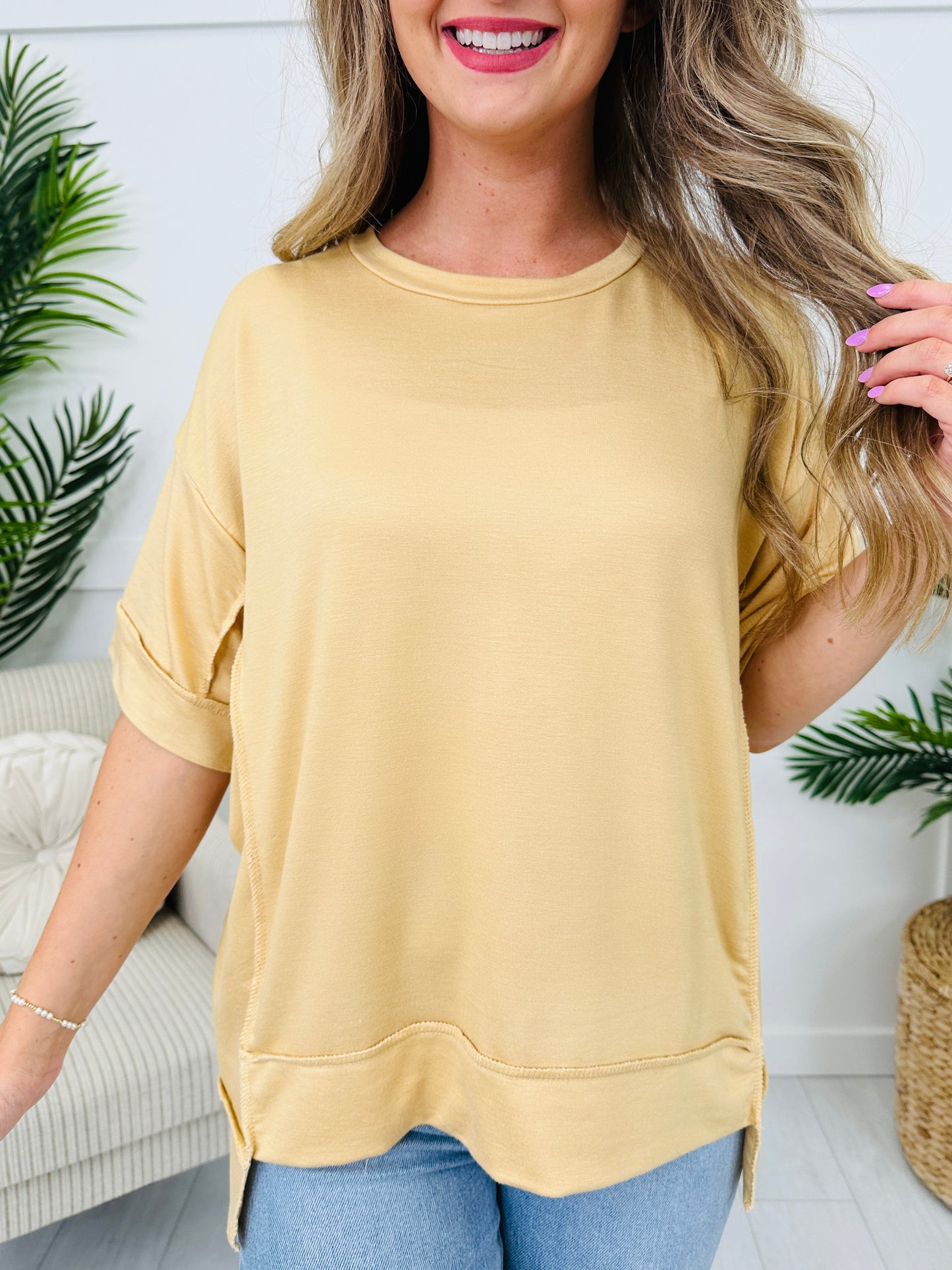 Stitch Me Sweet Top- Multiple Colors!