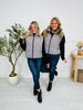 Gingham & Go Puffer Vest