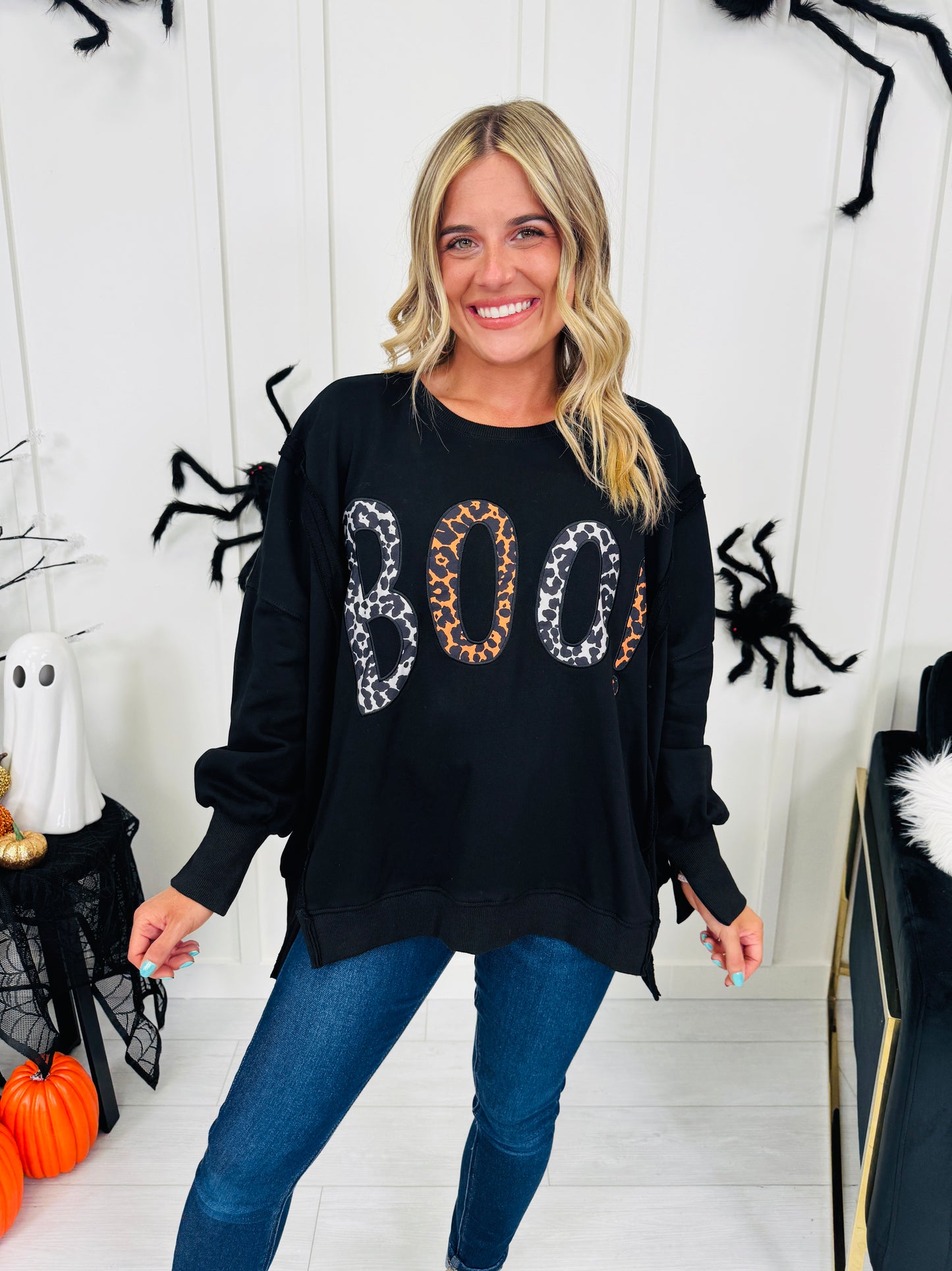 Boo In Style Pullover