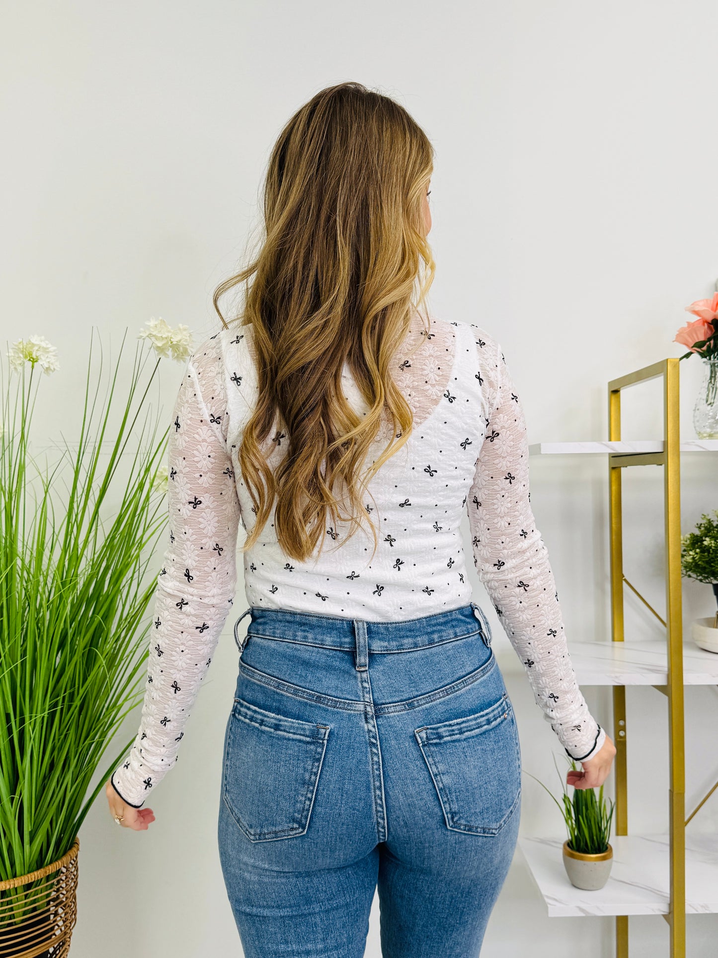 Ribboned And Radiant Top