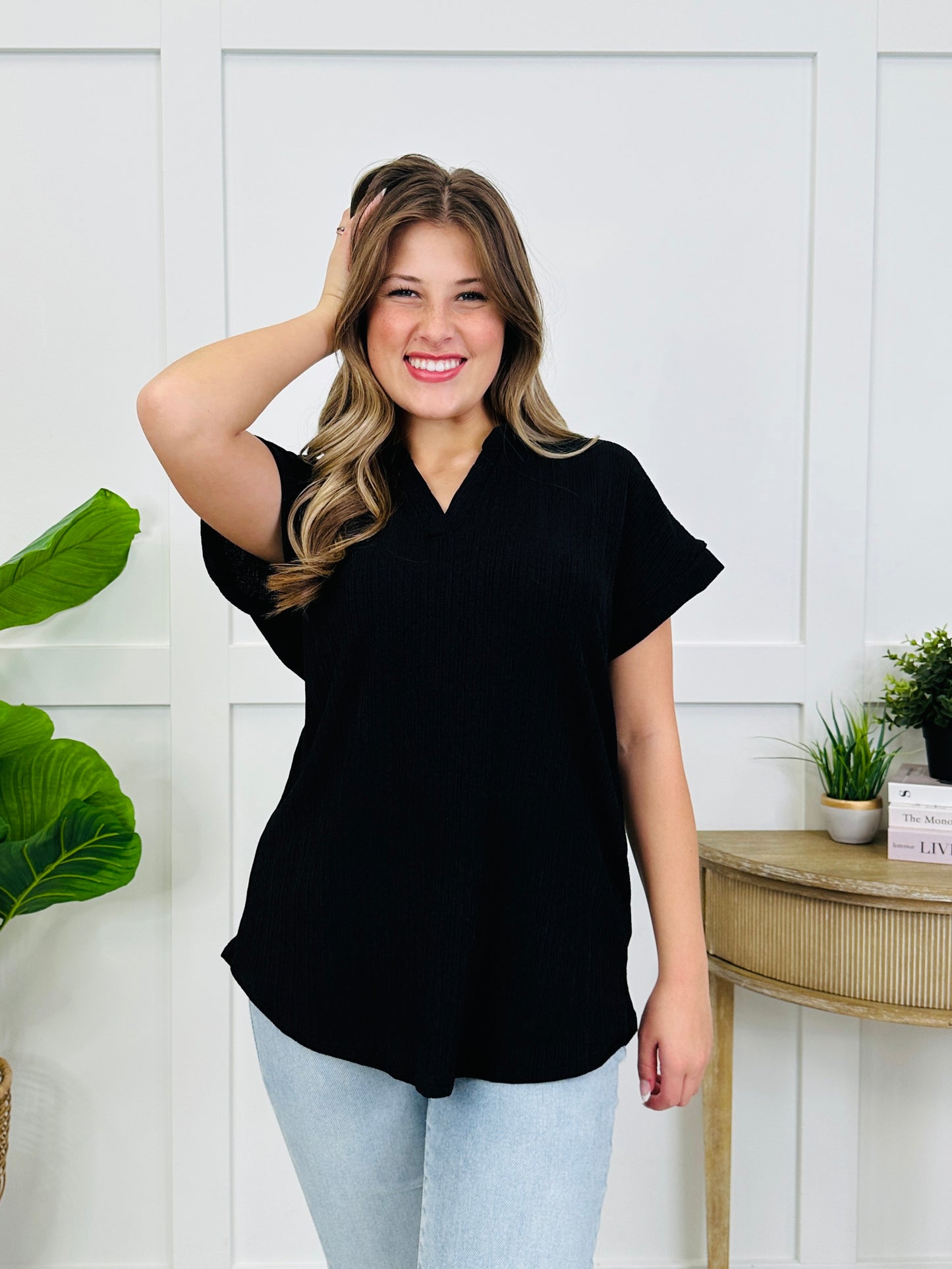 Laidback Looks Top In Multiple Colors