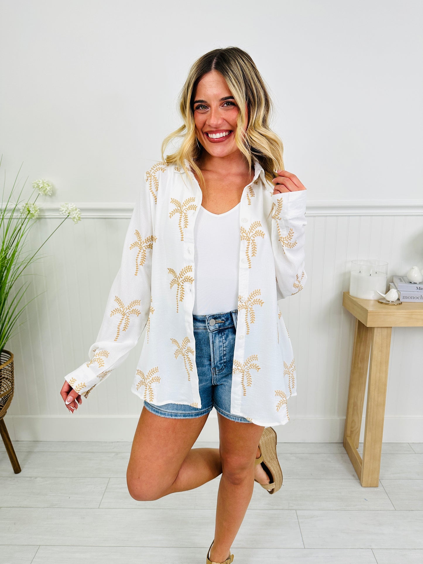 Palm Tree Paradise Top