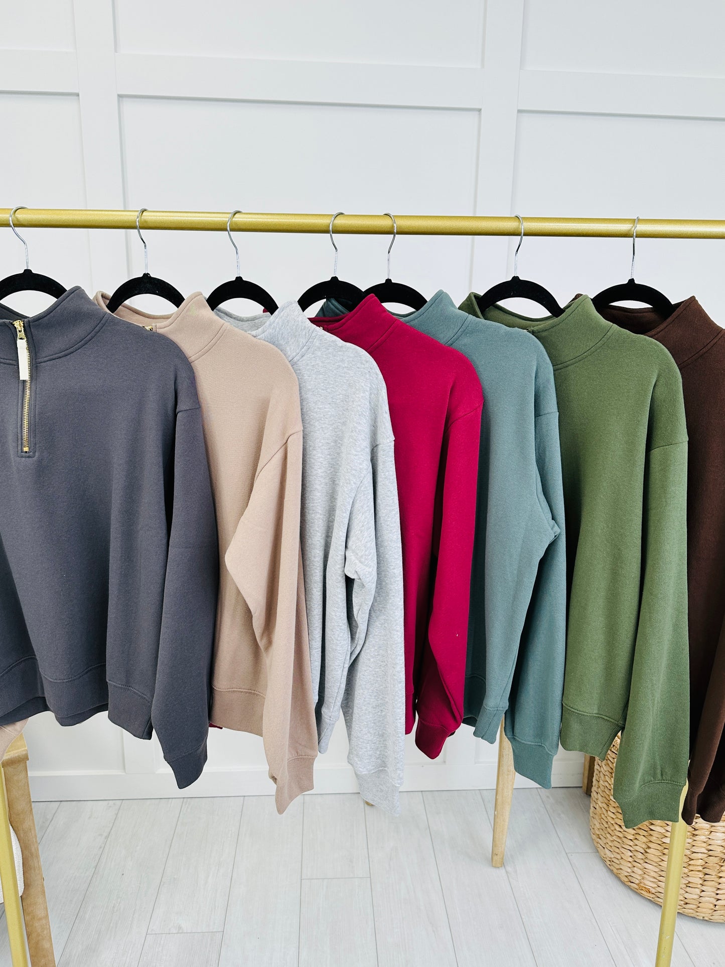 Morning Walks Pullover In Multiple Colors