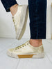 Golden Gleam Sneakers