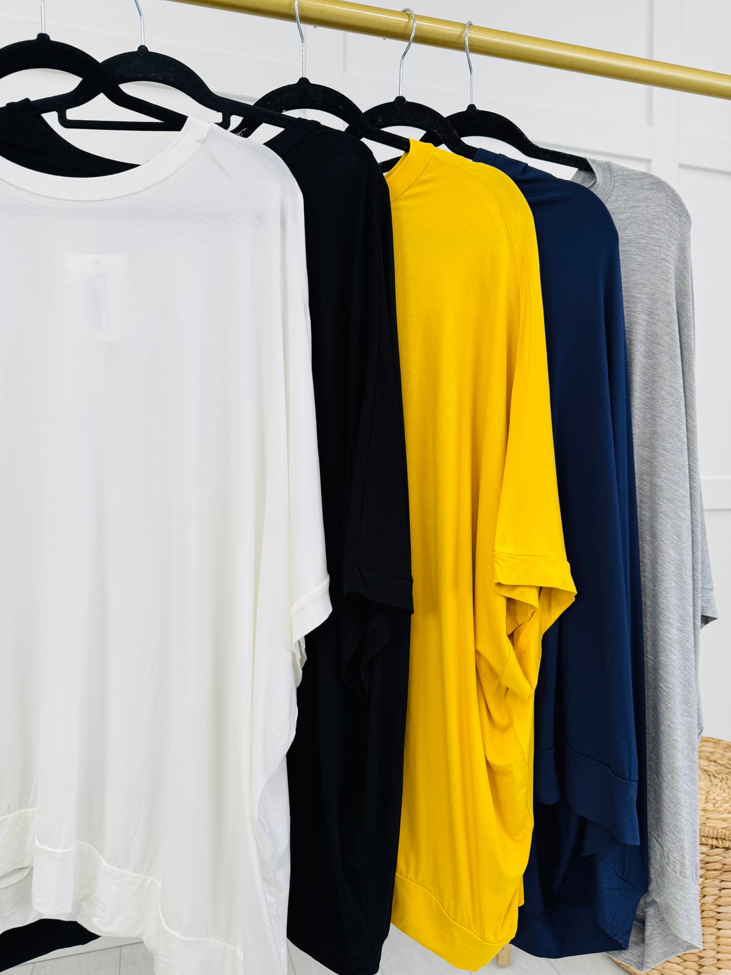 Drape & Go Top In Multiple Colors