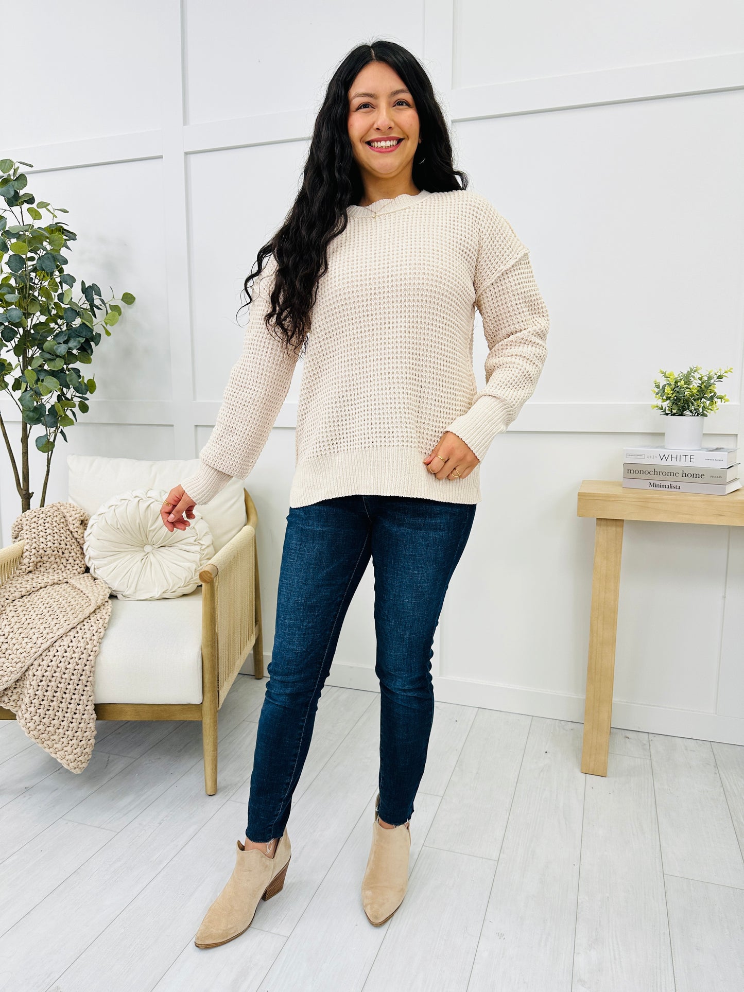 REG/CURVY Simple Serenity Sweater