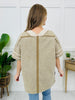 Victorious Comfort Top In Washed Taupe