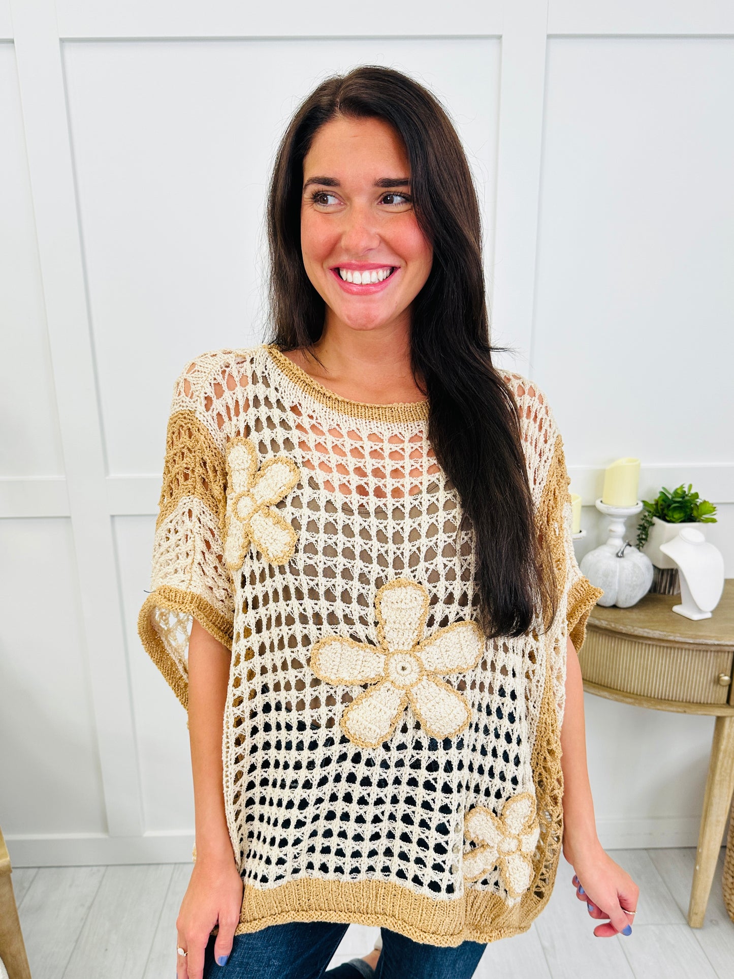 Rustic Daisy Top