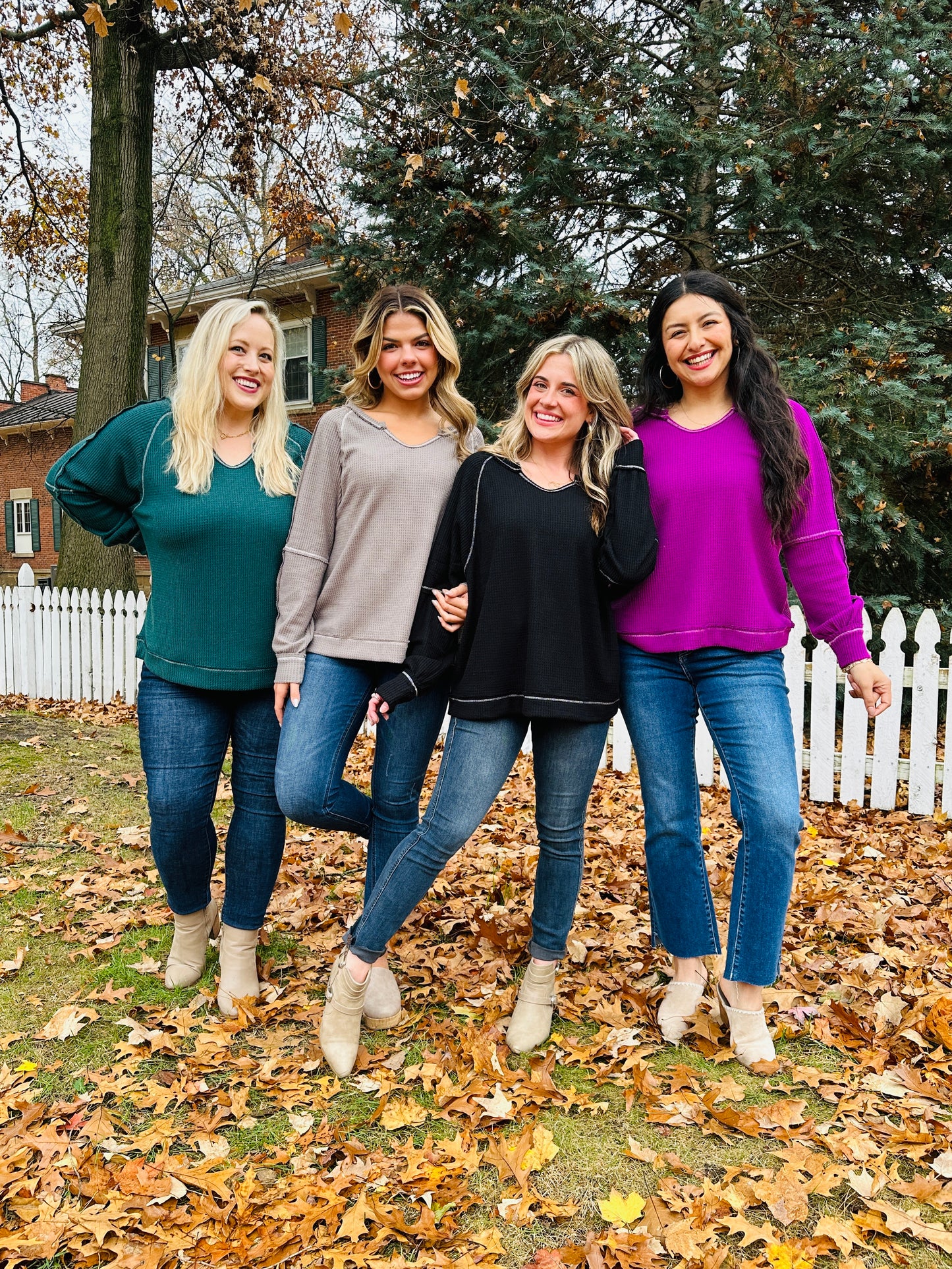 REG/CURVY Falling for Comfort Pullover- Multiple Colors!