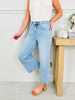 The Perfect Pick Cropped Wide Leg Jeans in Multiple Inseams