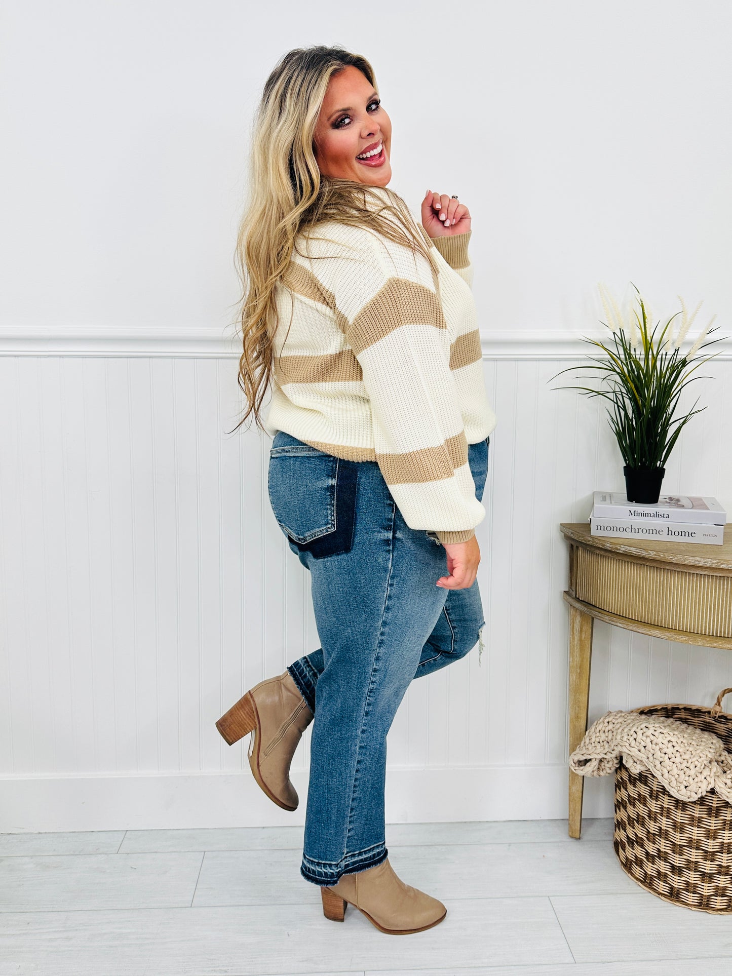 Judy Blue Patch & Release Boyfriend Jeans