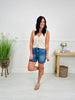 Release The Moment Tummy Control Release Hem Shorts