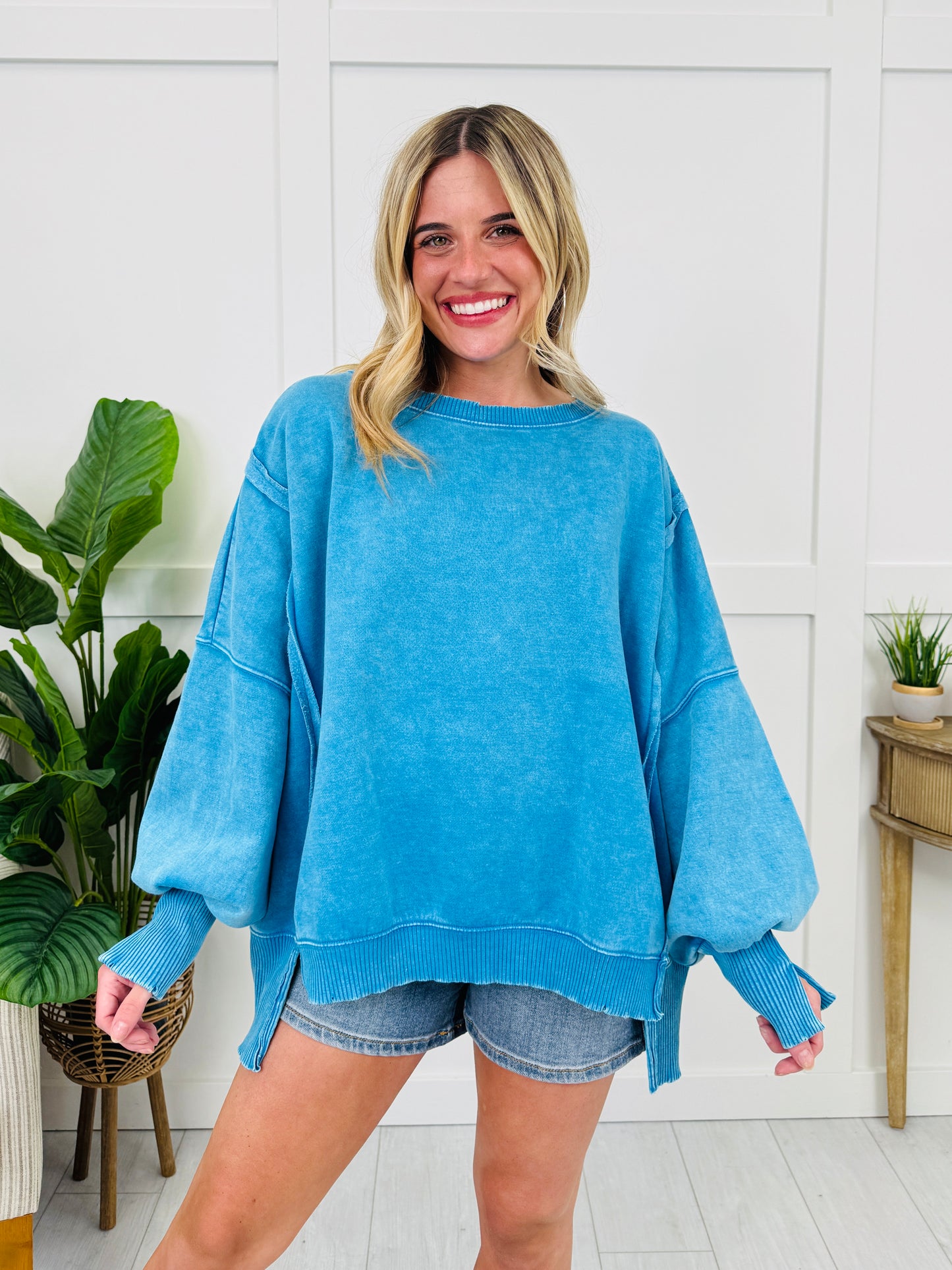 Hold Me Gently Top In Multiple Colors