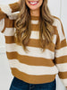 Cabin Daydream Sweater In Deep Camel