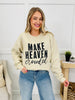 Make Heaven Crowded Crewneck Graphic Sweatshirt - Multiple Colors!