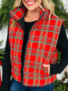 Perfectly Plaid Puffer Vest