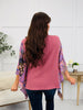 Wildflower Soul Top In Dusty Rose