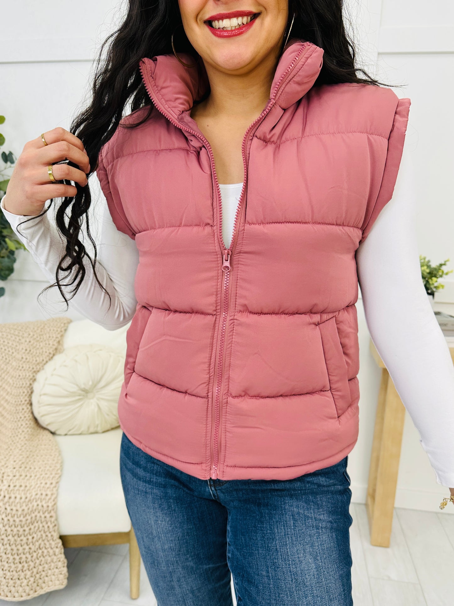 Puffer Perfection Vest- Multiple Colors!