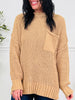 Casual Company Sweater In Mocha