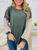 Spotted Adventure Top In Olive