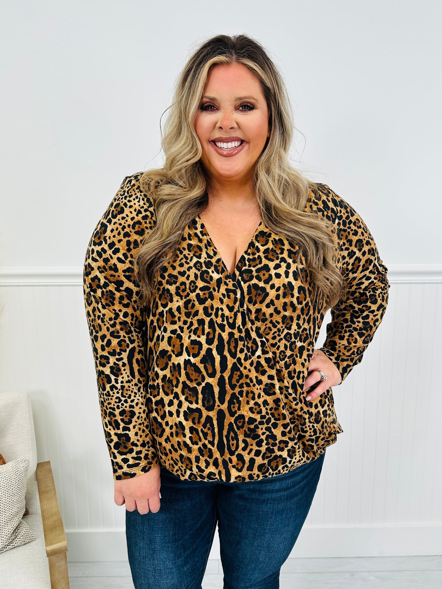 Run Wild Wrapped Top