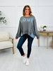 Love Over Everything Sweatshirt in Charcoal