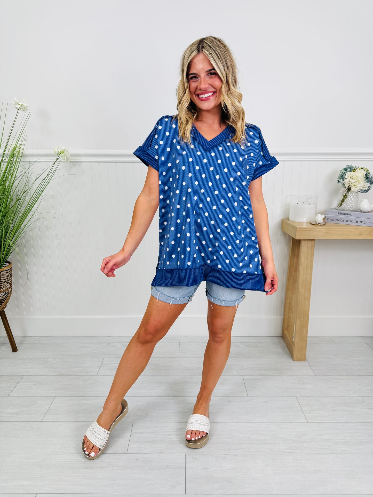 Spot on Style Polka Dot Top in Multiple Colors