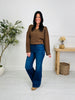 Full Of Style Tummy Control Wide Leg Jeans In Multiple Inseams