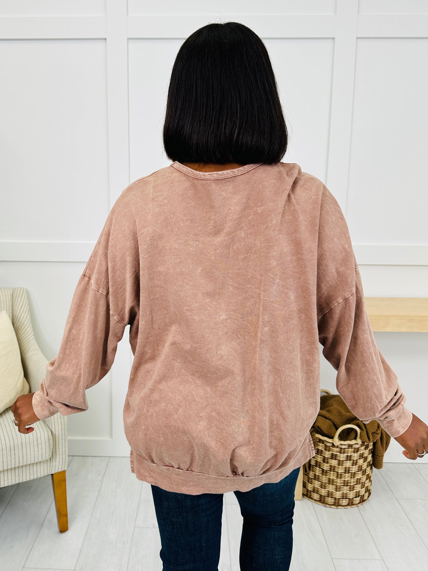 Cherry Instinct Sweatshirt in Espresso