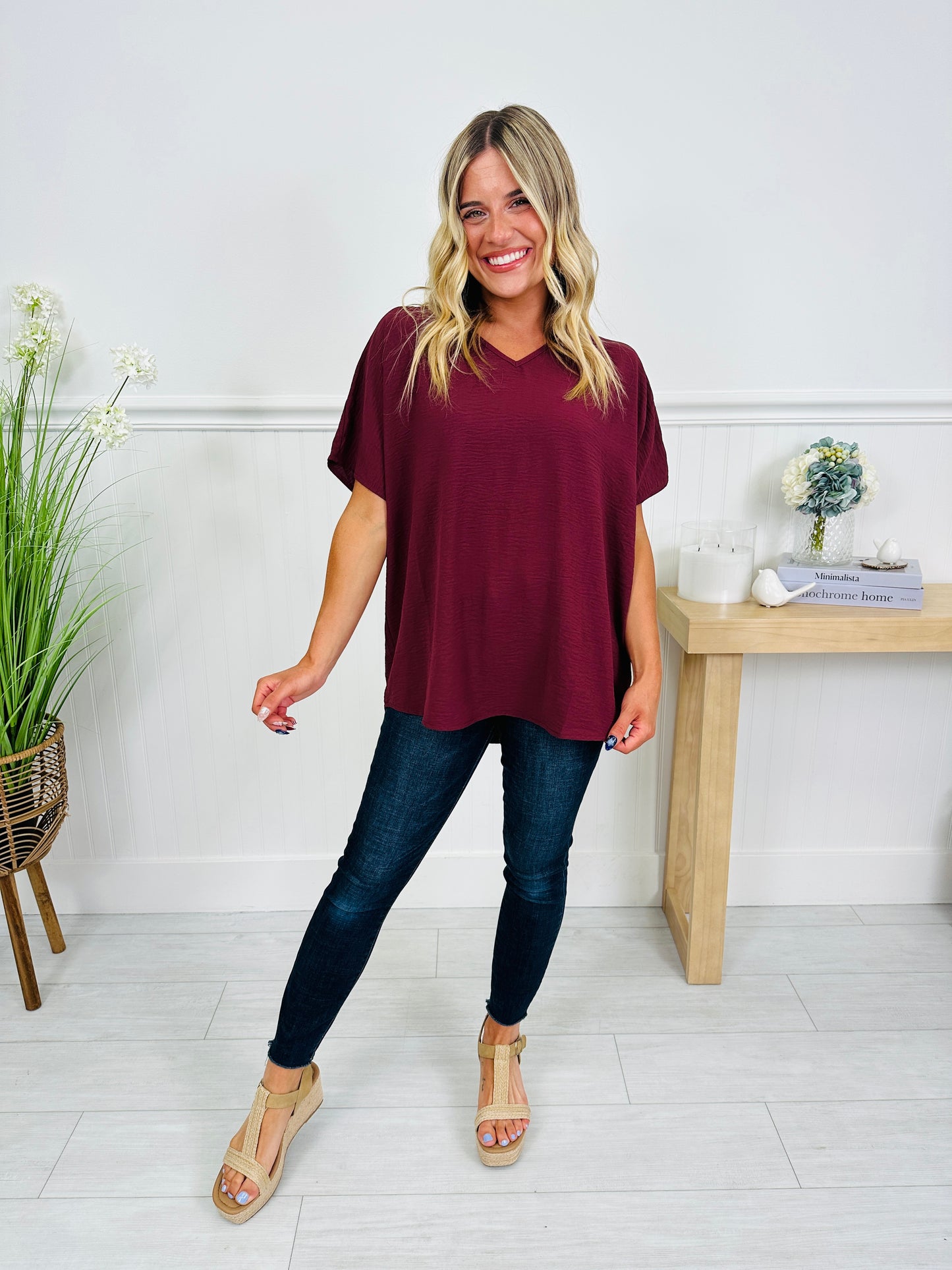 Go With The Flow Top In Multiple Colors