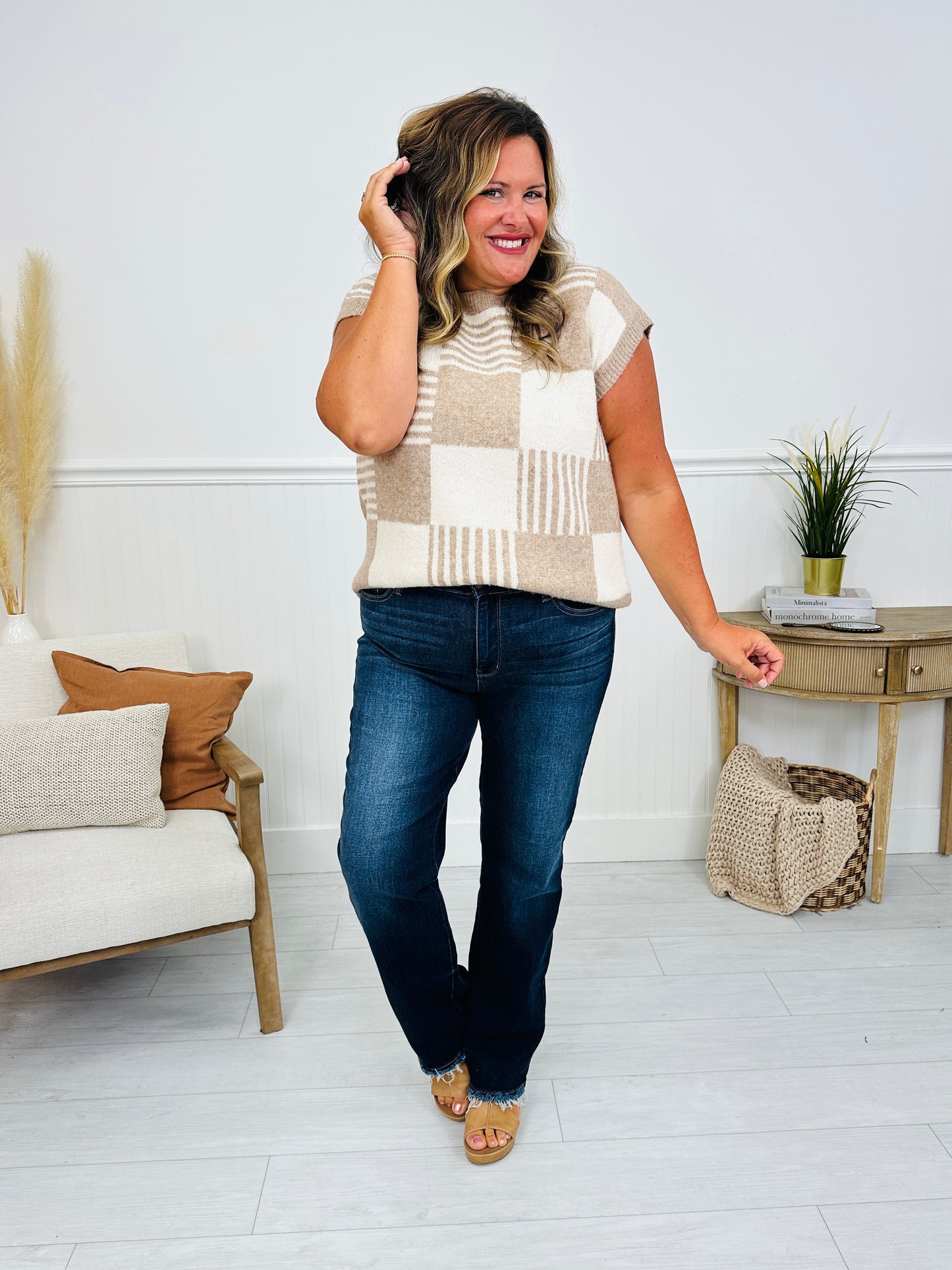 Judy Blue Keep You in The Dark Straight Leg Jeans