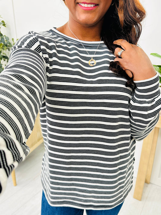 Pleasant Stripes Top