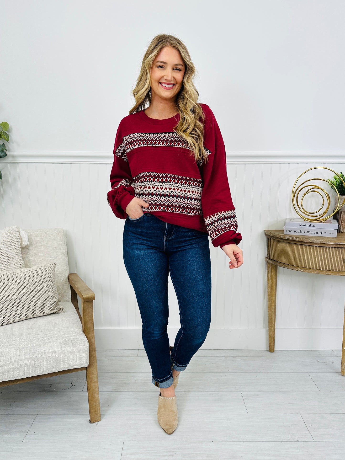 Threaded And True Pullover