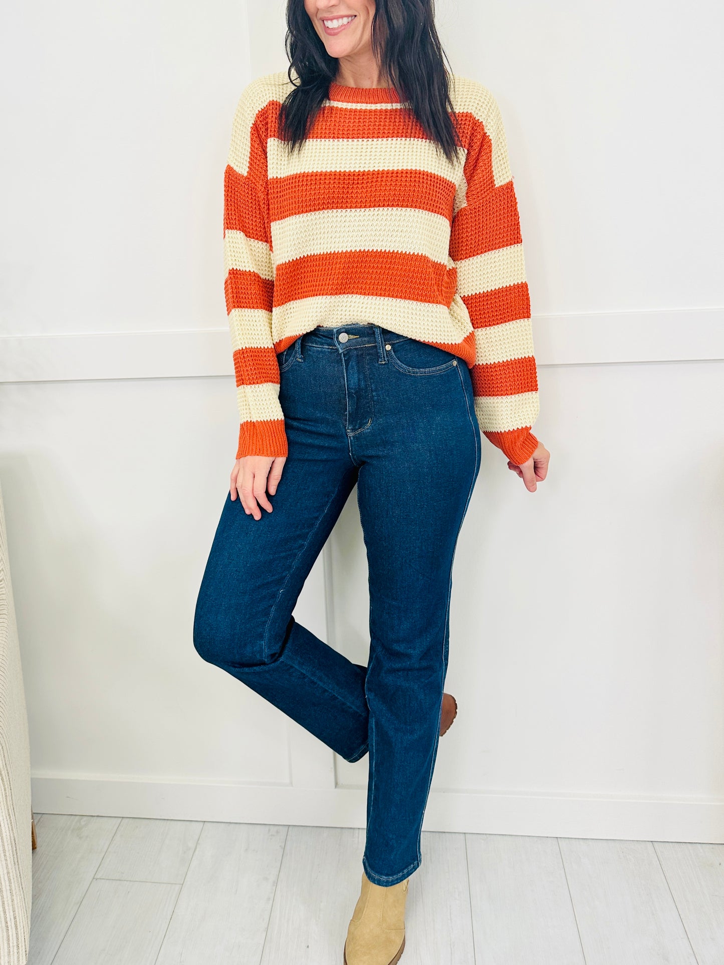 Judy Blue Crazy in Love Tummy Control Straight Leg Jeans